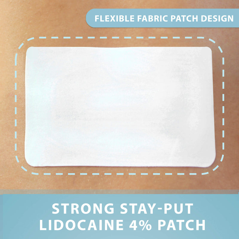 Case of 90 - Lidocaine Patch 4% (20 patches per unit)