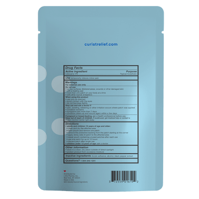Curist Lidocaine Patch Maximum Strength Back