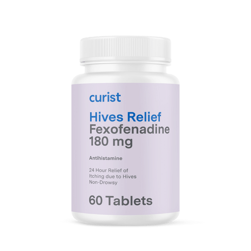 curist hives relief fexofenadine bottle image