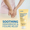 View image 7 of 11: Curist hemorrhoid and fissure relief cream tube with a person holding hands on a light background